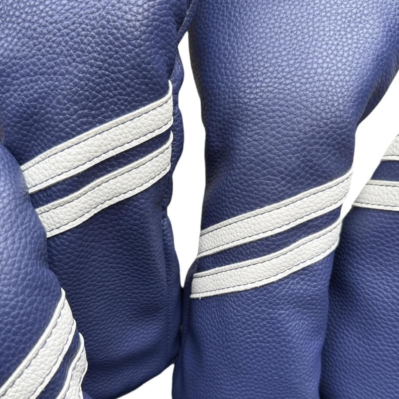 Golf Club Headcovers Set in Soft Faux Leather for Golfers