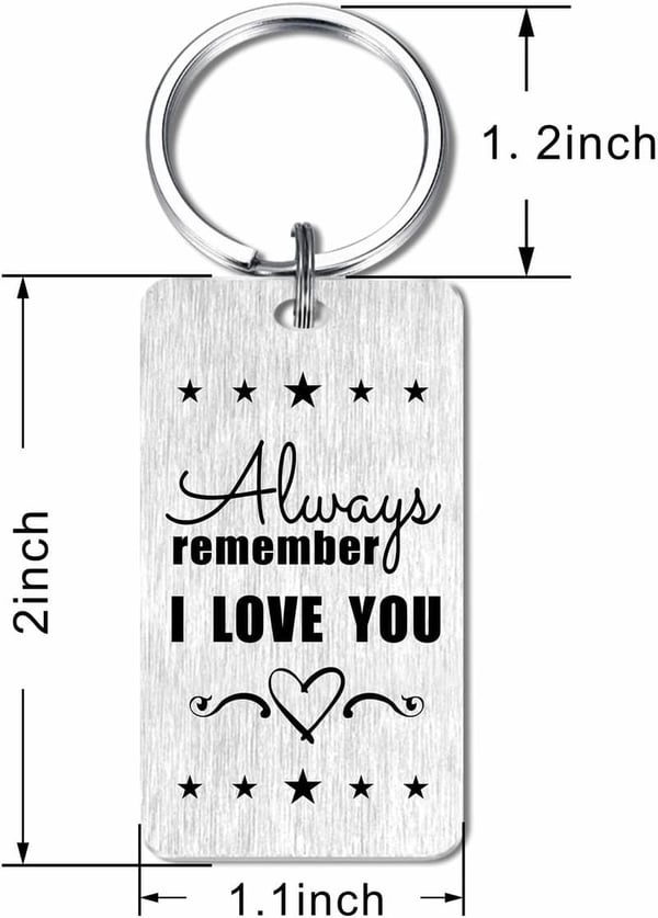 Brother-in-Law Keychain - Perfect for Father's Day and Birthdays