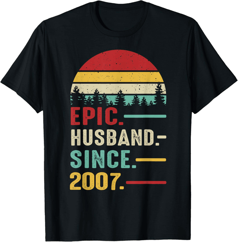18th Anniversary Epic T-Shirt for Him Since 2007