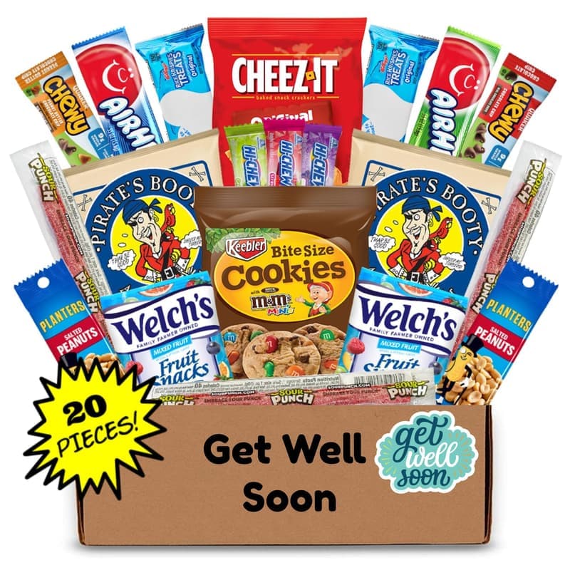 Get Well Soon Care Package for Men, Women, and Kids