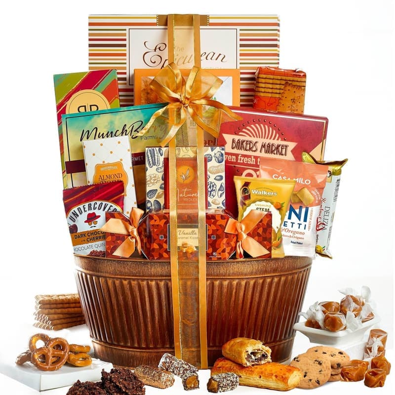 Fathers Day Gift Basket for Men and Women - Appreciation & Thank You