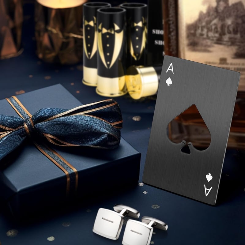 Groomsmen Gift Set: 8 Shot Glasses & 8 Bottle Openers