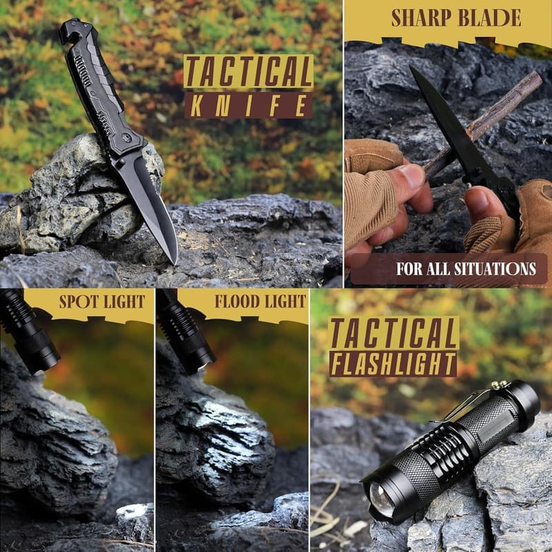 Father's Day 14-in-1 Emergency Survival Kit for Him
