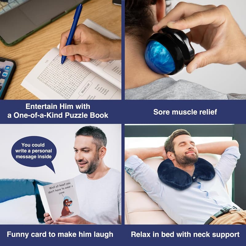 Get Well Soon Gift Basket for Men – Recovery Essentials
