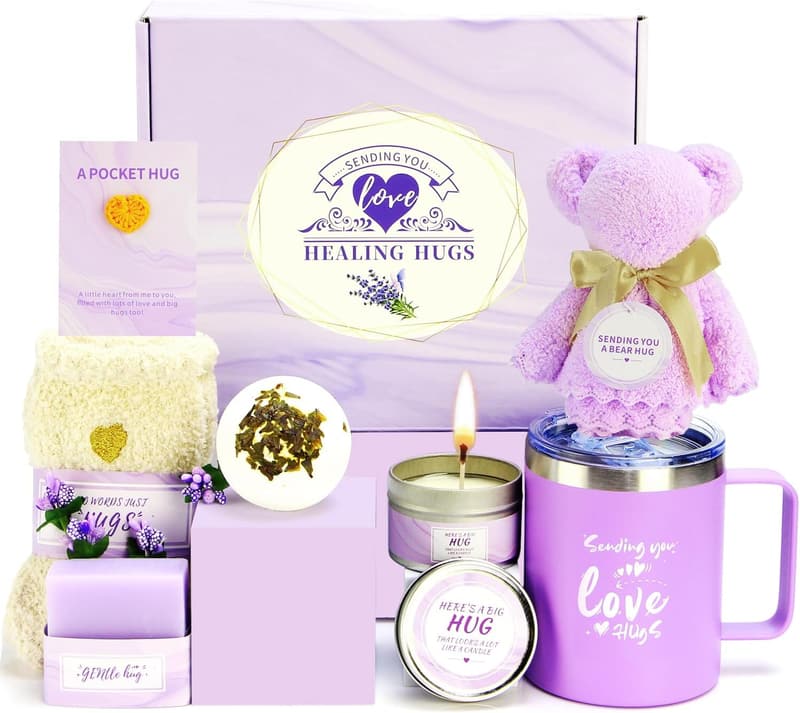 Get Well Soon Care Package for Women - Stress Relief Gifts