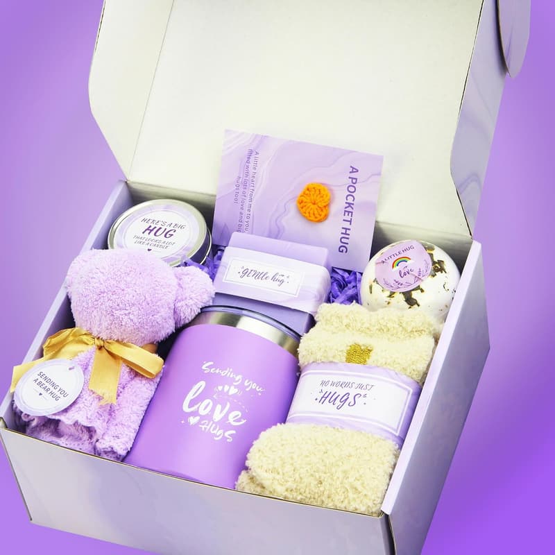 Get Well Soon Care Package for Women - Stress Relief Gifts