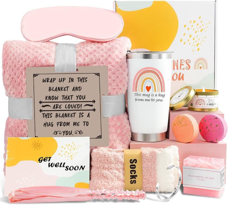 Get Well Soon Spa Care Package for Friends & Family