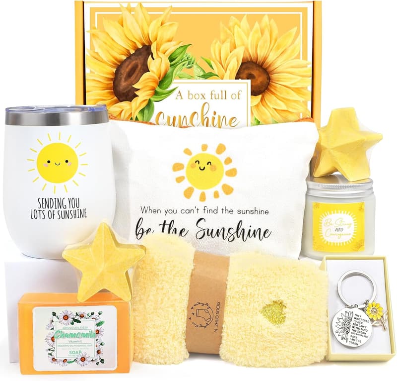Get Well Soon Care Package for Women - 9-Piece Gift Basket
