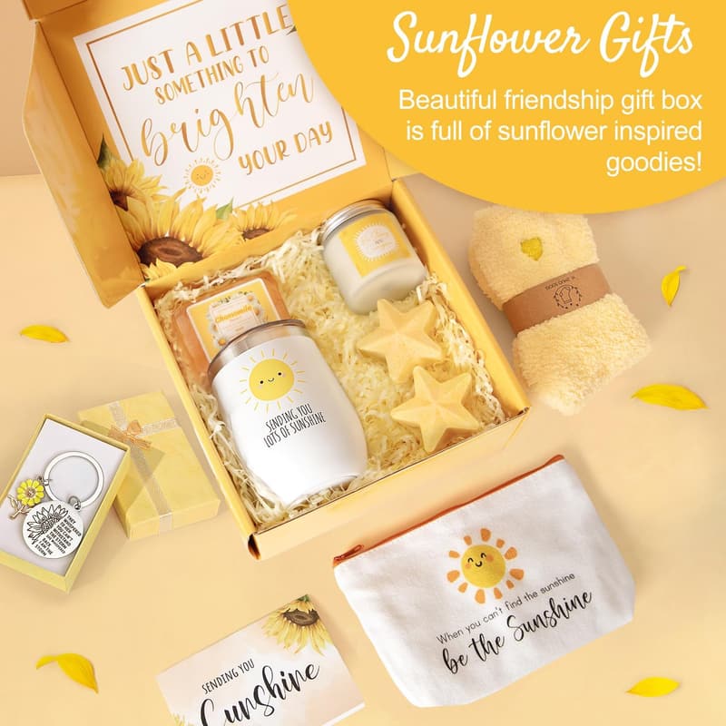 Get Well Soon Care Package for Women - 9-Piece Gift Basket
