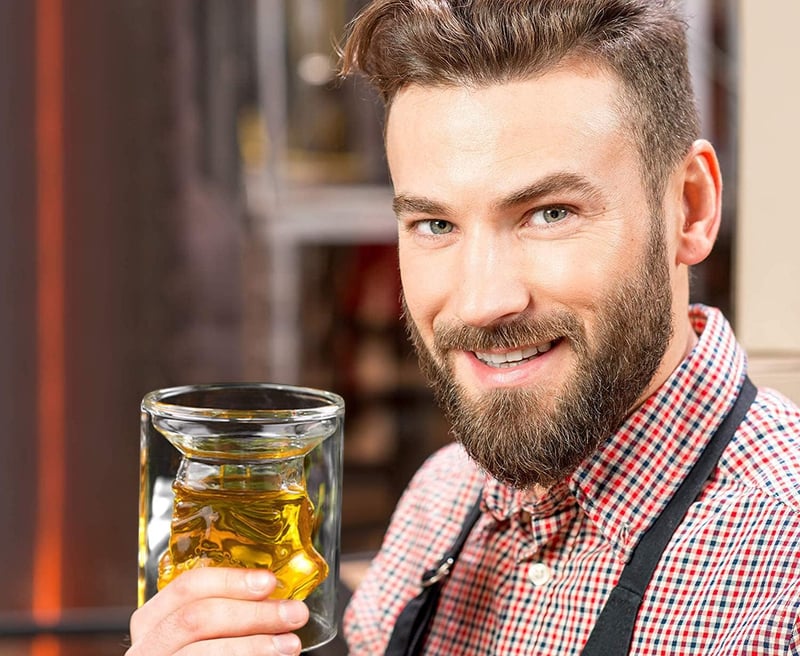Personalized Lead-Free Whiskey Decanter – Ideal Christmas Gift for Men