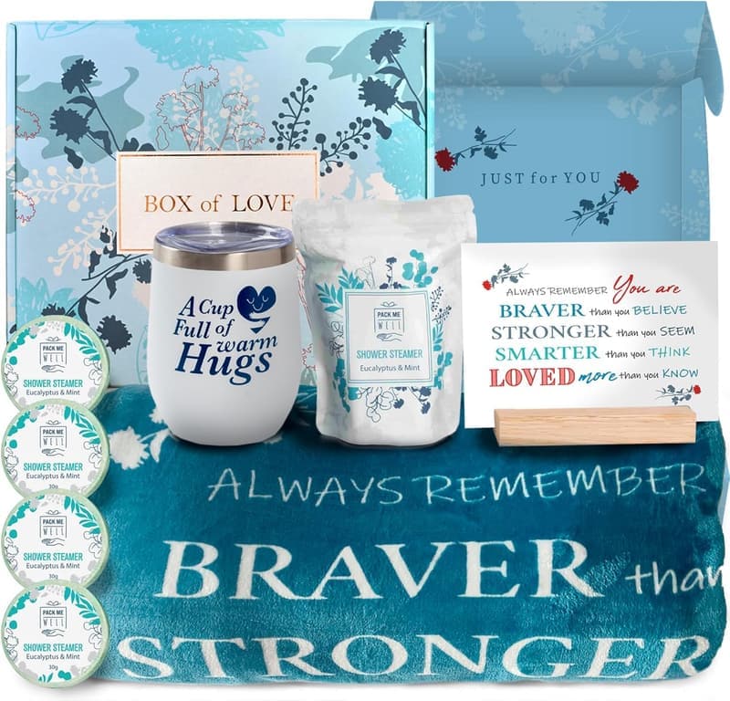 Get Well Soon Gift Basket for Women - Chemo Care Package