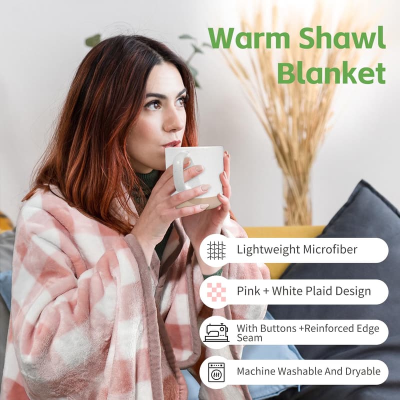 Get Well Soon Gift Basket for Women with Throw Blanket