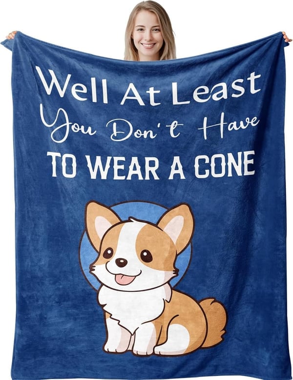 Get Well Soon Blanket for Men and Women - 60