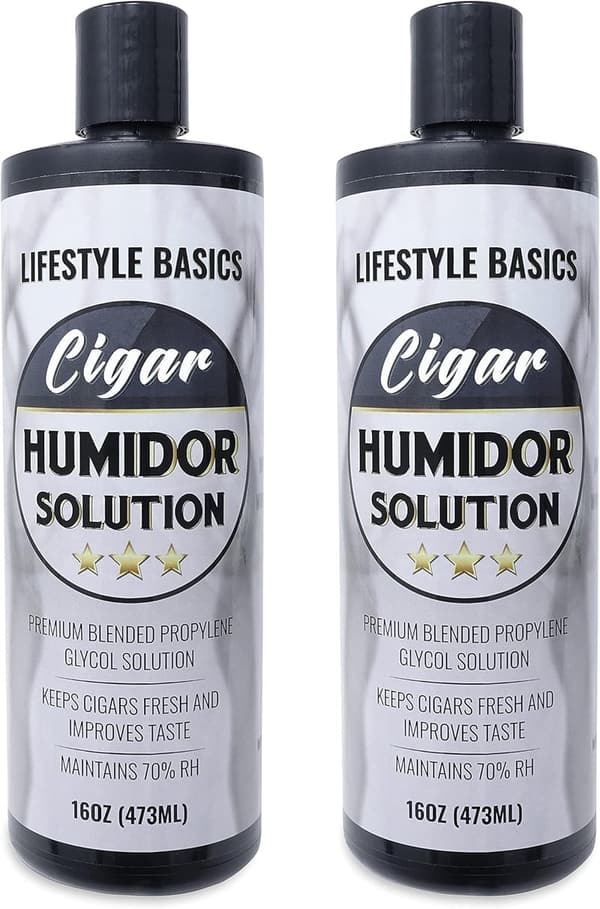 Humidor Solution 2-Pack - 16 oz Premium Propylene Glycol