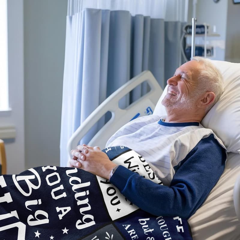 Get Well Blanket for Men - 60