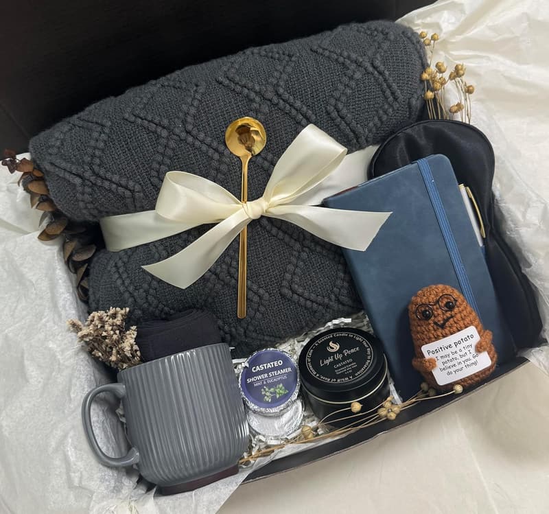 Cancer Care Gift Basket for Adults – Sympathy & Recovery Comfort