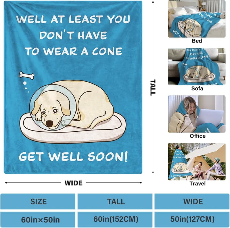 Get Well Blanket for Women – 50