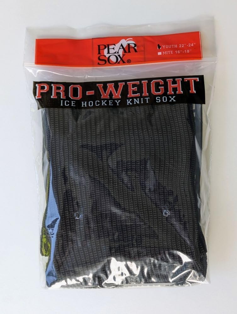 Pro Weight Solid Color Knit Hockey Socks - Youth & Adult Sizes