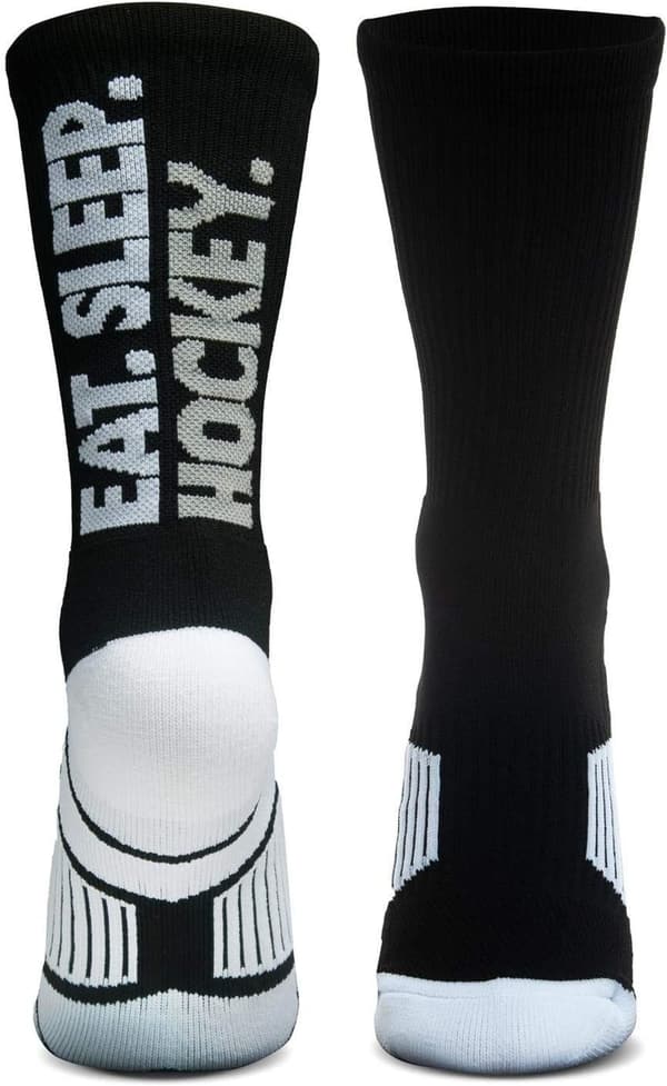 Hockey Performance Crew Socks - Youth & Adult - Multiple Colors