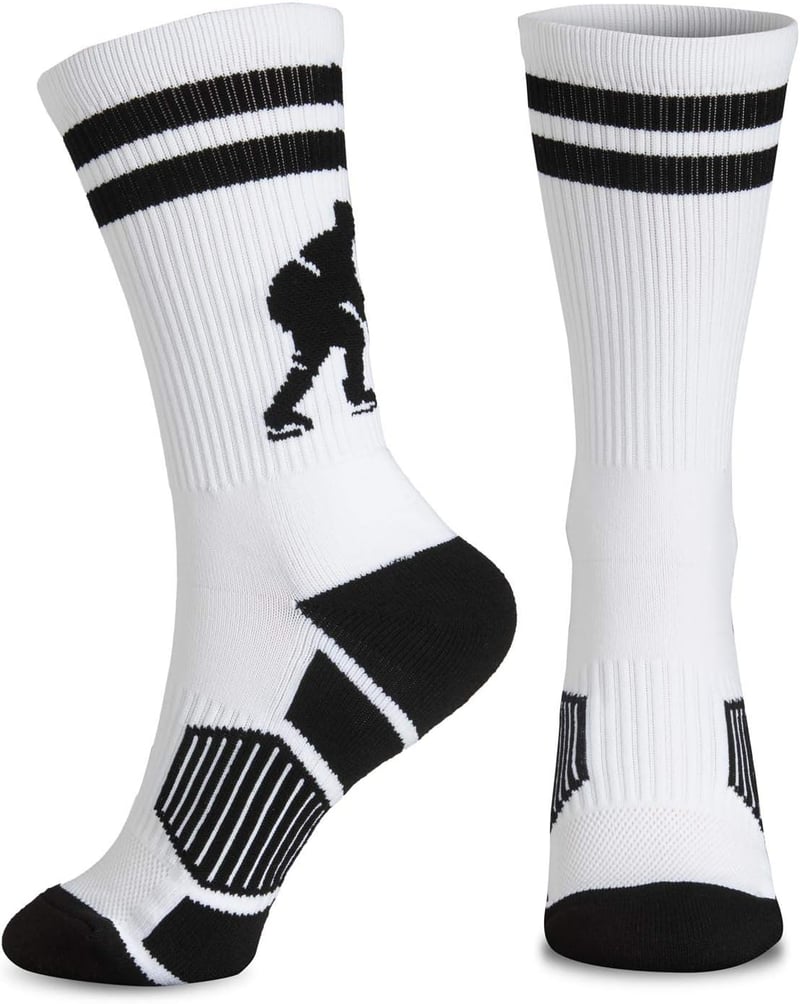 Hockey Performance Crew Socks for Youth & Adults - Mid-Calf