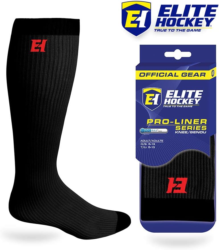 Elite Hockey Pro-Liner Knee Socks with Coolmax and Lycra