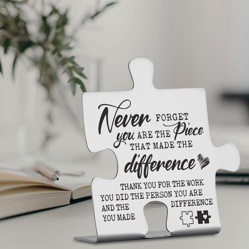Retirement Gift for Women - Decorative Plaque for Coworkers