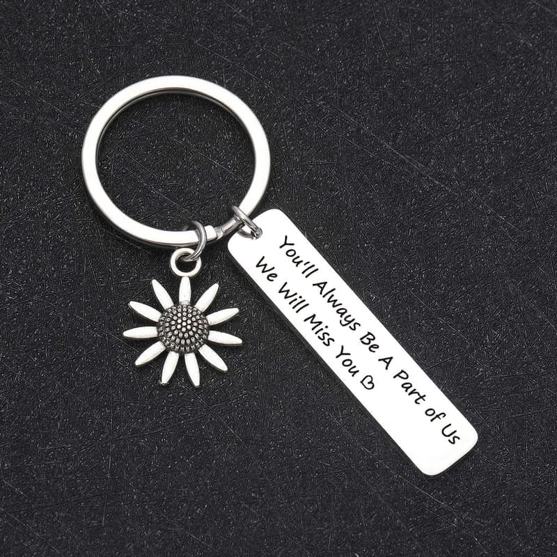 Farewell Keychain Gift for Coworkers and Friends