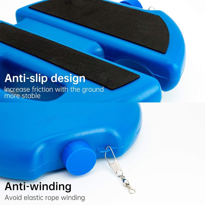 Portable Tennis Rebound Trainer Kit for Solo Practice