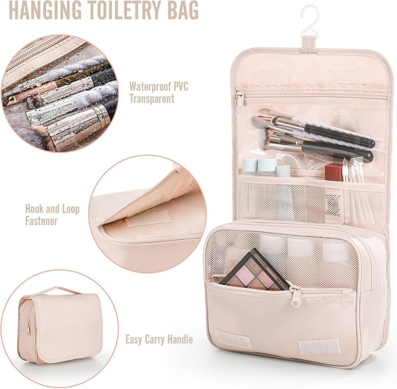 Packing Cubes Set for Travel - Luggage Organizer with Toiletry Bag