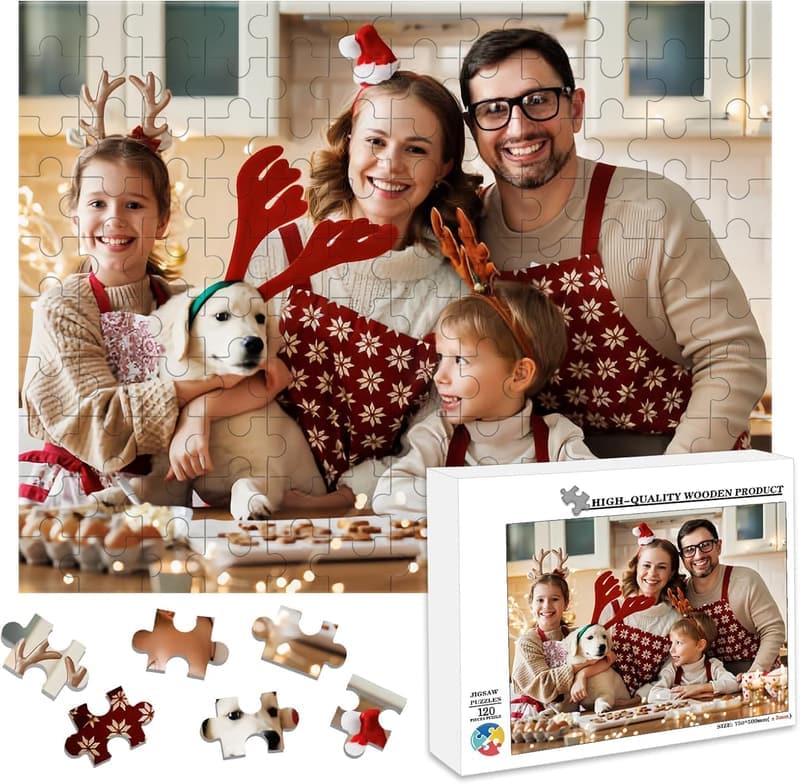 Personalized Photo Jigsaw Puzzle Gift for Any Occasion