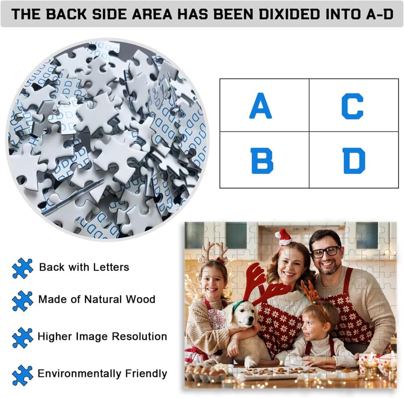 Personalized Photo Jigsaw Puzzle Gift for Any Occasion