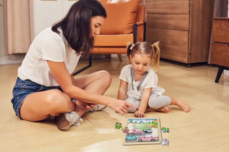 Educational Wooden Dinosaur Jigsaw Puzzle Set for Preschoolers