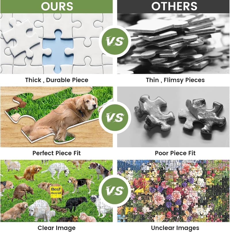 Funny Dog Jigsaw Puzzle for Adults - 1000 Pieces