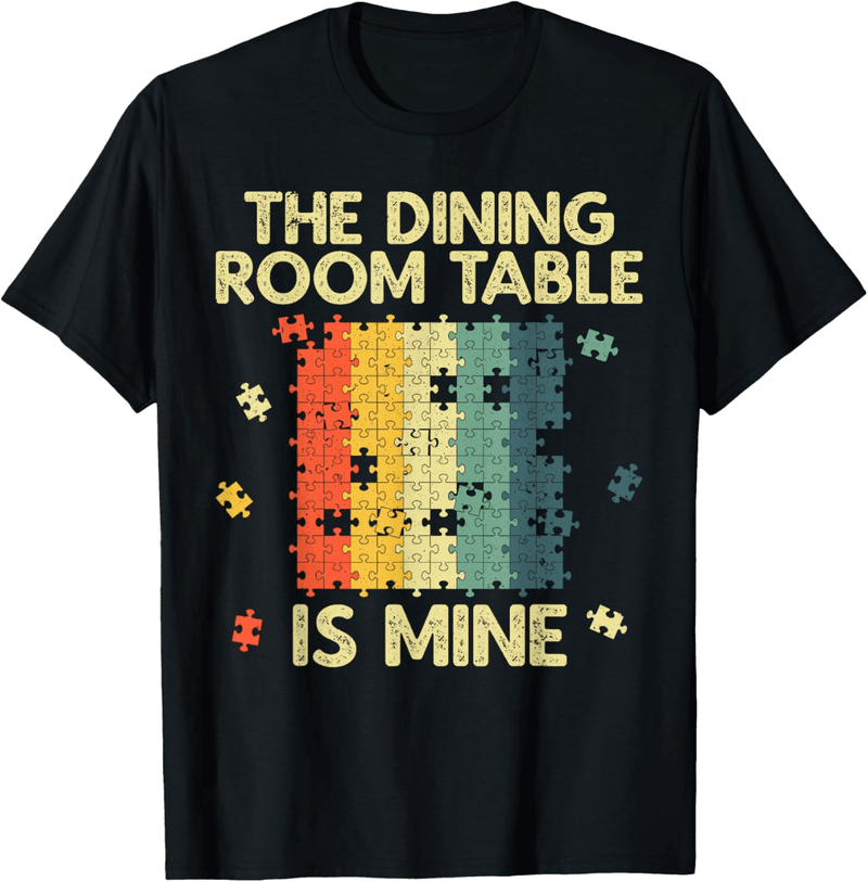 Funny Jigsaw Puzzle Lover T-Shirt for Men and Kids