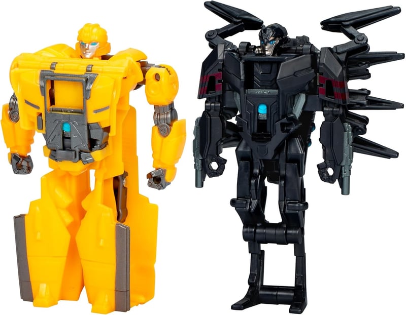 Transformers Bumblebee & Airachnid Action Figures Set for Kids
