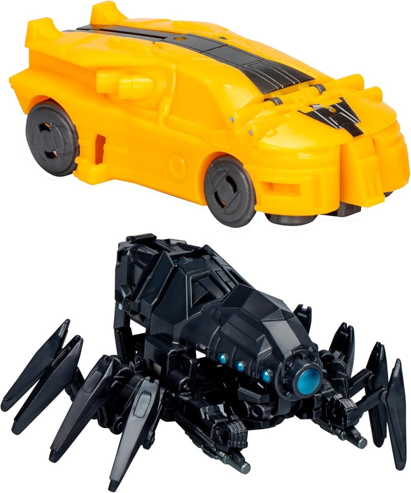 Transformers Bumblebee & Airachnid Action Figures Set for Kids