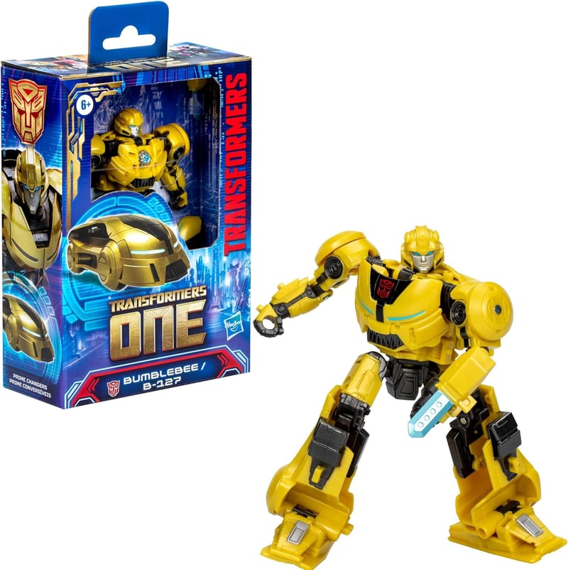 Transformers Bumblebee Action Figure - Interactive Toy for Ages 6+