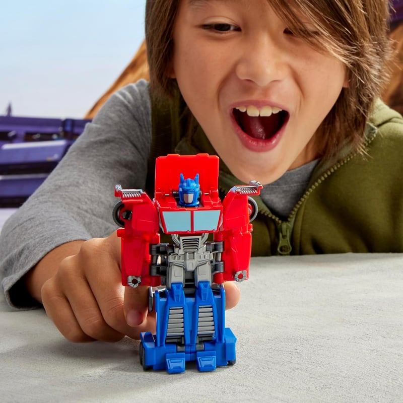Transformers EarthSpark Optimus Prime 4-Inch Action Figure