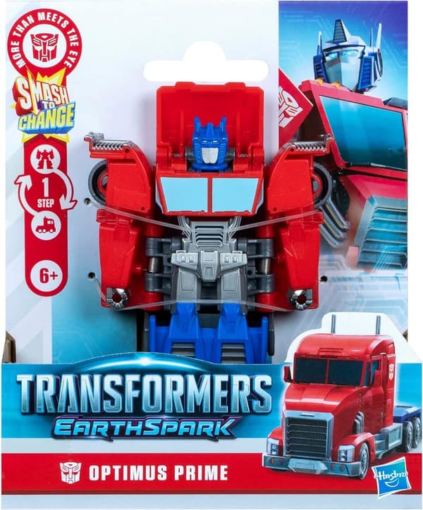 Transformers EarthSpark Optimus Prime 4-Inch Action Figure