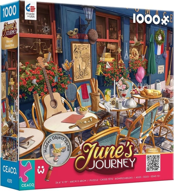 Wine & Cheese Shop Jigsaw Puzzle - 1000 Pieces
