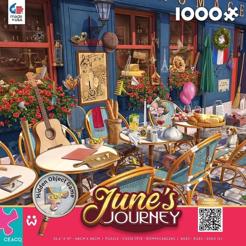 Wine & Cheese Shop Jigsaw Puzzle - 1000 Pieces