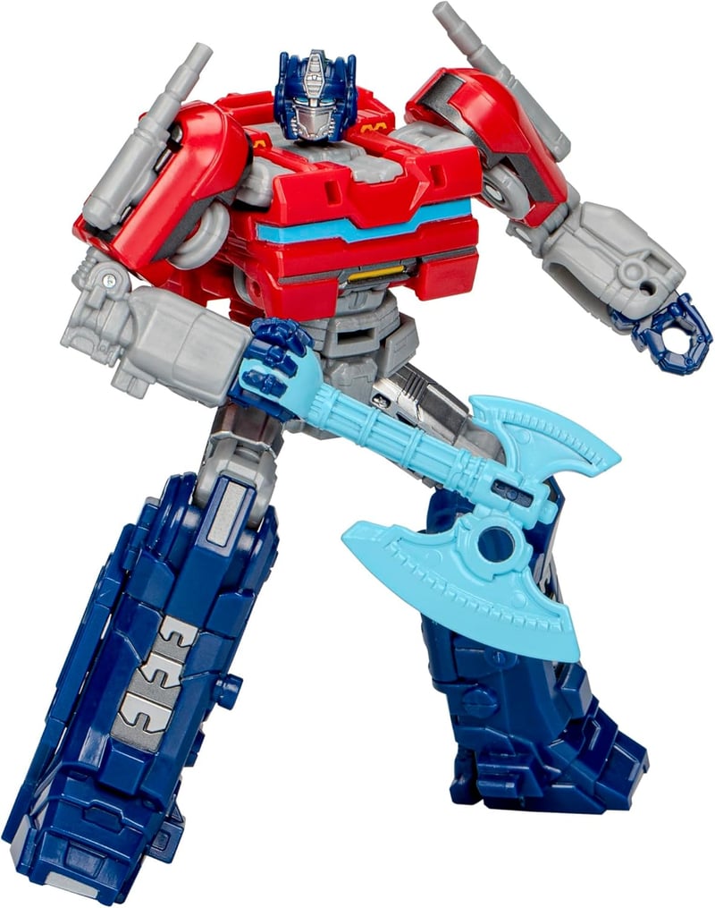 Optimus Prime Interactive 5-Inch Robot Action Figure for Kids