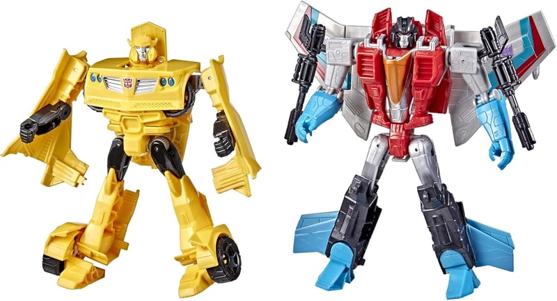 Transformers Action Figures 2-Pack: Bumblebee & Starscream