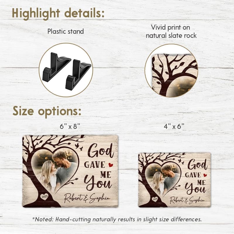 Customized Marriage Prayer Photo Frame for Couples