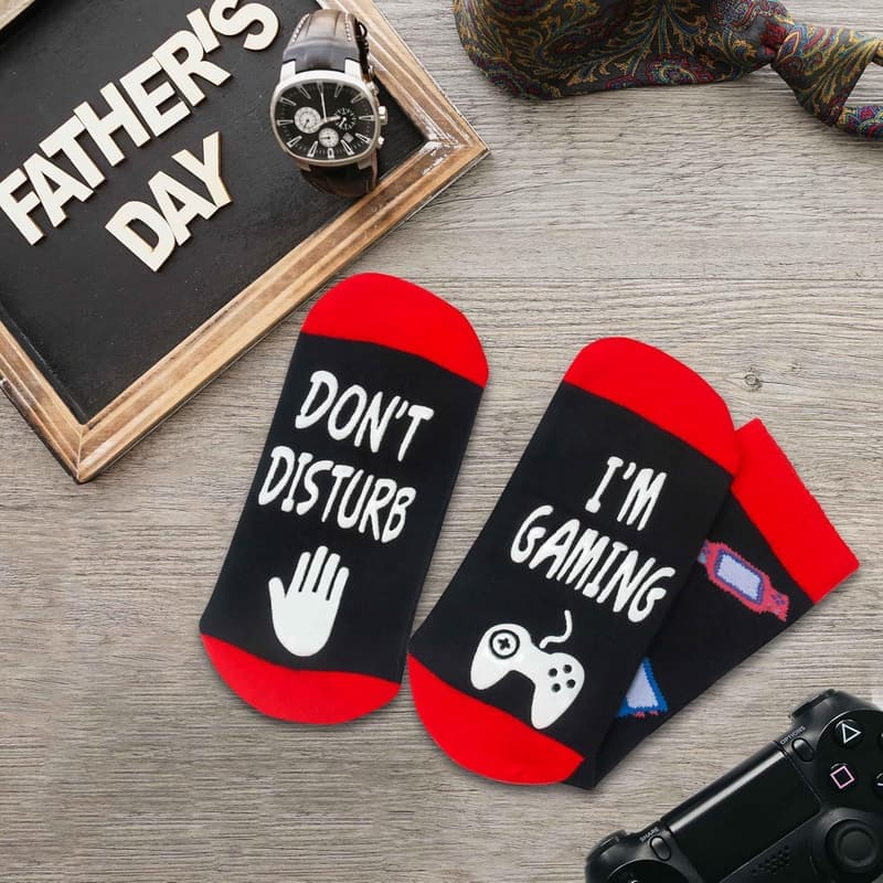 Gaming Socks for Dad - Funny Father's Day Gift