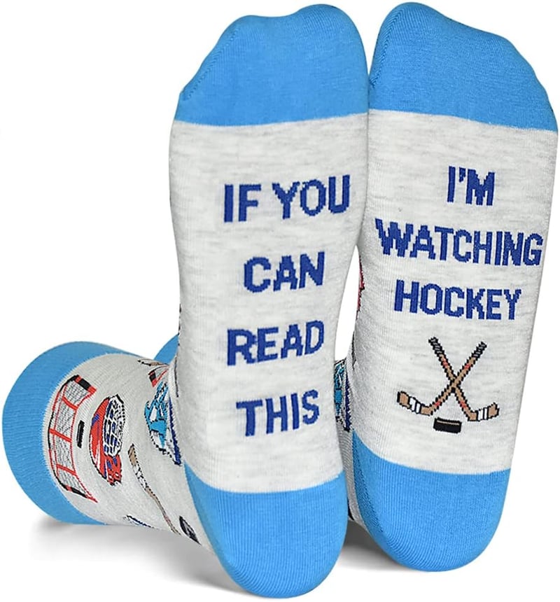 Funny Novelty Socks for Beer & Sports Lovers - Christmas Gift