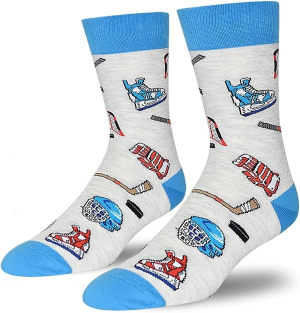 Funny Novelty Socks for Beer & Sports Lovers - Christmas Gift
