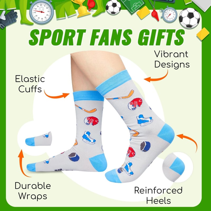 Funny Gym & Yoga Socks for Men and Women