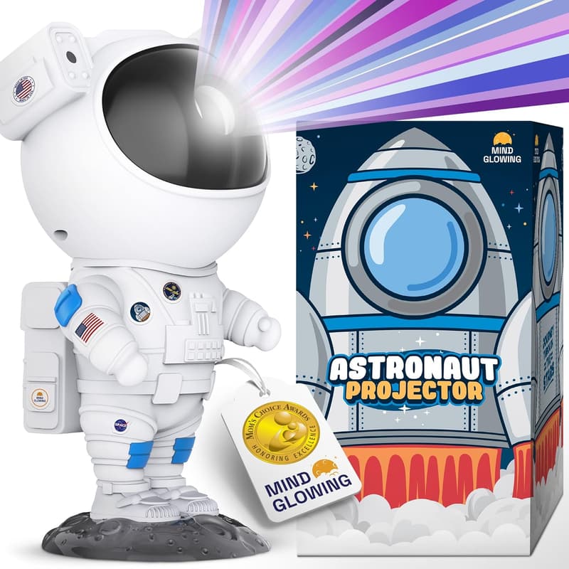 Astronaut Galaxy Projector Night Light for Kids