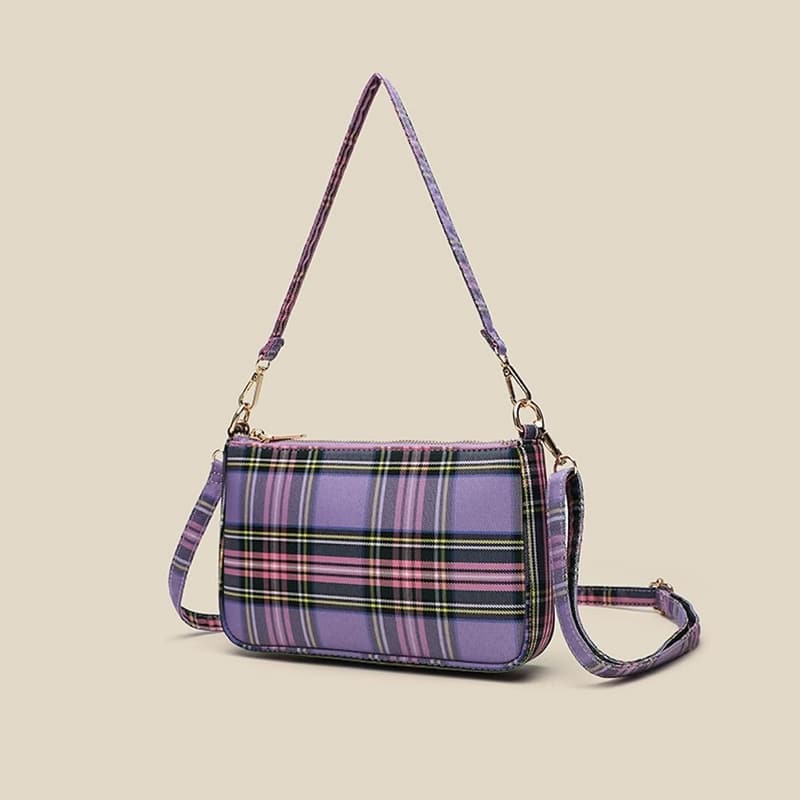 Plaid Crossbody Bag for Women - Perfect Teen Stocking Stuffer